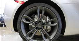 MCLAREN MP4 REAR RIGHT 4-POT IRON CALIPER (SILVER) 11C0070CP.04.01