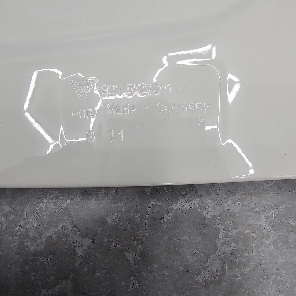 PORSCHE 911 (991) HOOD TAILGATE BACK ENGINE COVER WHITE SPOILER 99151201100