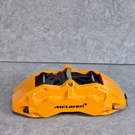 MCLAREN MP4 650S FRONT LEFT 6-POT CERAMIC CALIPER (ORANGE ) 11C0063CP.04.01