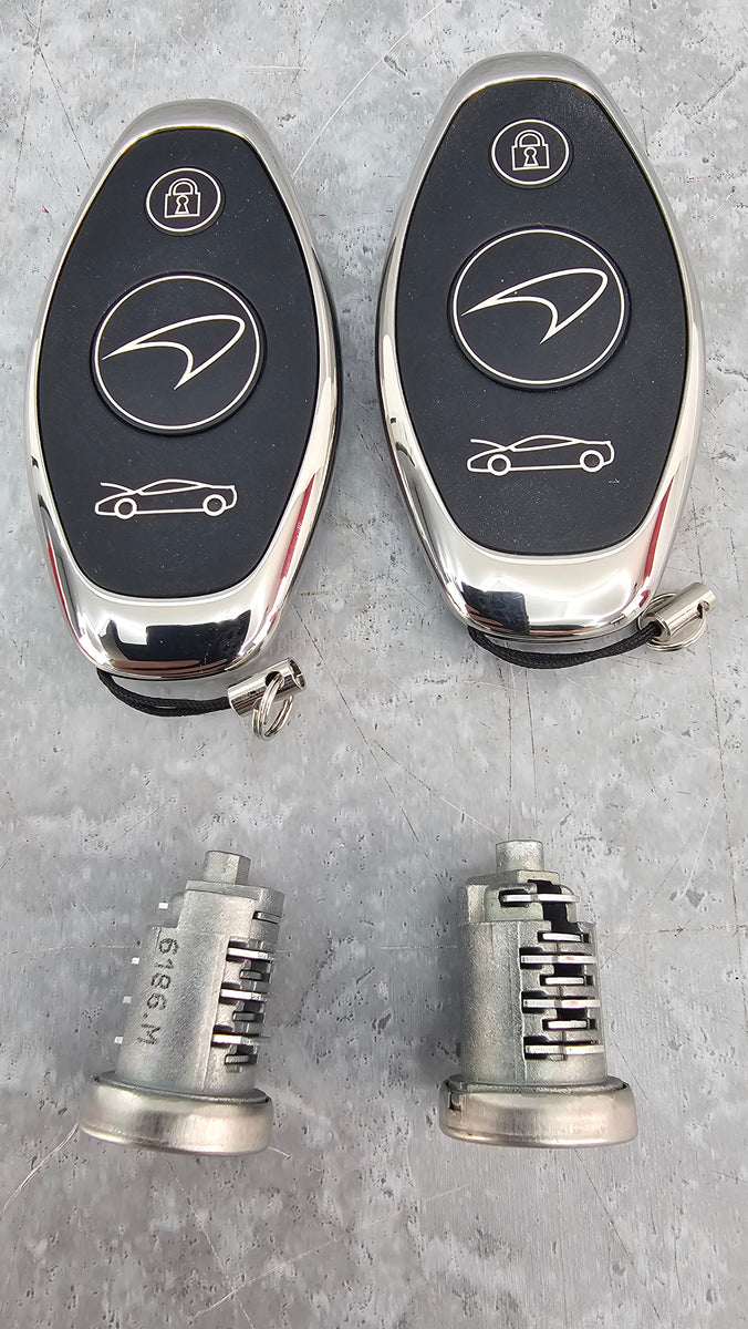MCLAREN 720S KEY FOB SET 433MHZ 14MA647CP (CHROME) – ApexSpares