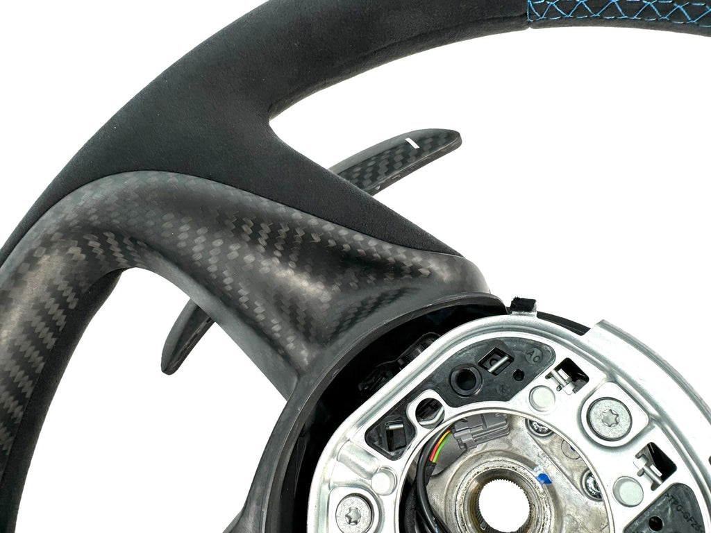 MCLAREN 720S MSO CARBON FIBRE & ALCANTARA STEERING WHEEL 14NA330MP-14SW237