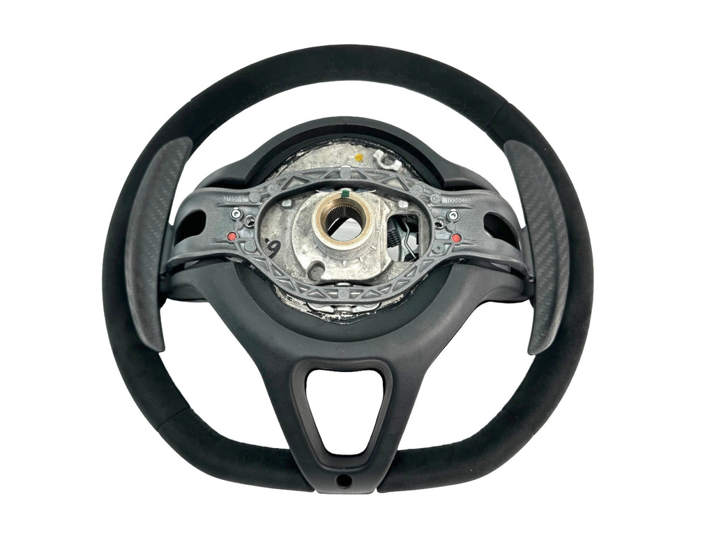 MCLAREN 600LT MSO CARBON FIBER & ALCANTARA STEERING WHEEL 13N1131RP-13016SW