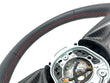 Load image into Gallery viewer, MCLAREN 720S LEATHER/ CARBON STEERING WHEEL RED STITCHING 14N0399CP-14SW247