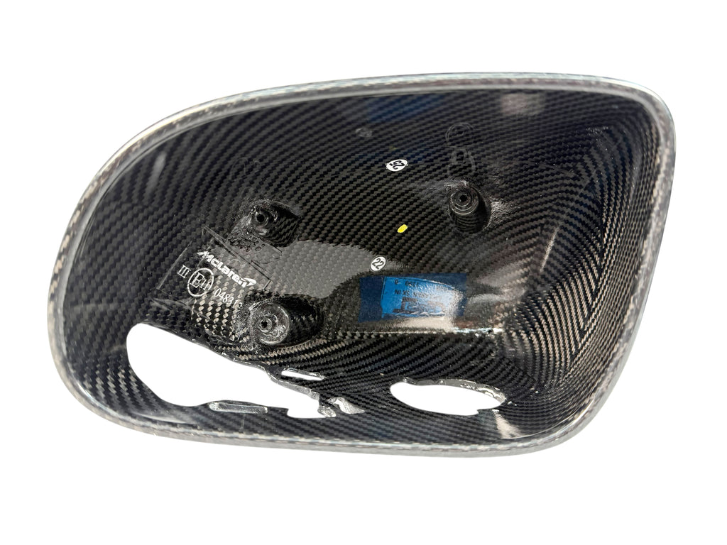 MCLAREN 12C/ 650S/ P1 CARBON FIBRE MIRROR CAPS COVERS KIT 11AA034MP 11AA035MP