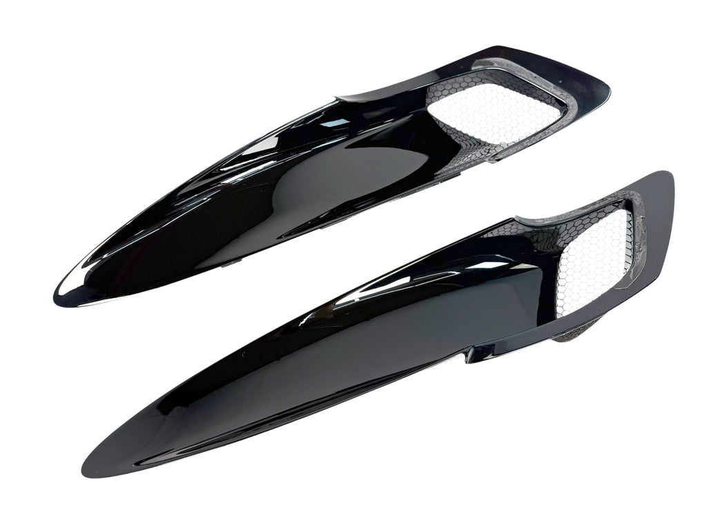 MCLAREN 720S 765LT MSO BLACK REAR DIRTY DUCT SET - 14AB429CP