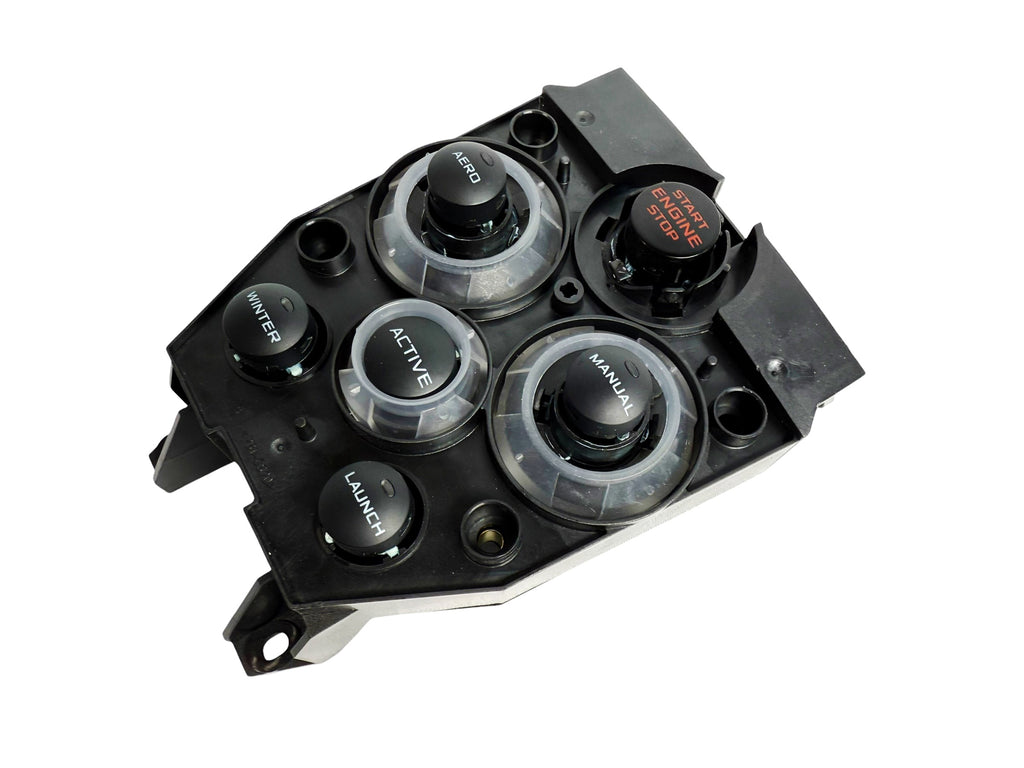 MCLAREN SWITCH PANEL START DYNAMIC CNTRL CF MSO 11M2430CP