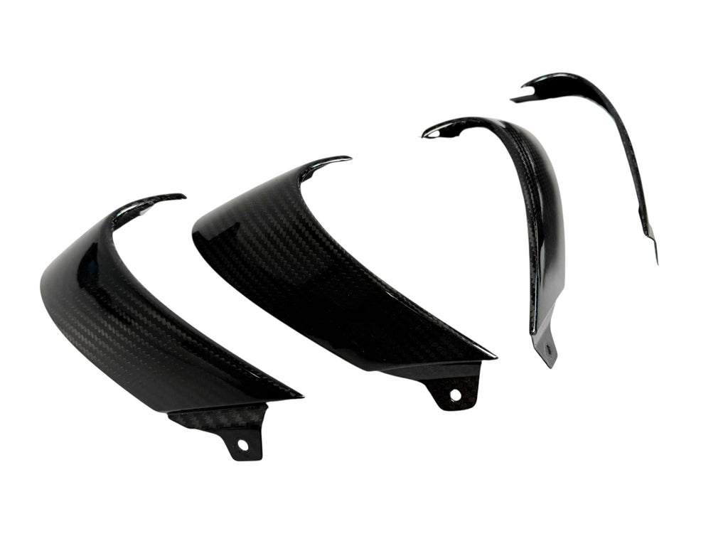 MCLAREN 765LT MSO CARBON LOUVRE CHIMNEY SET 14AA975MP