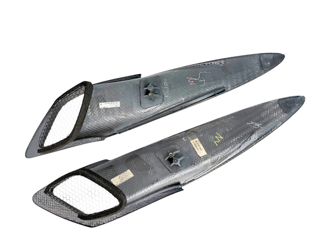 MCLAREN 720S 765LT MSO BLACK REAR DIRTY DUCT SET - 14AB429CP