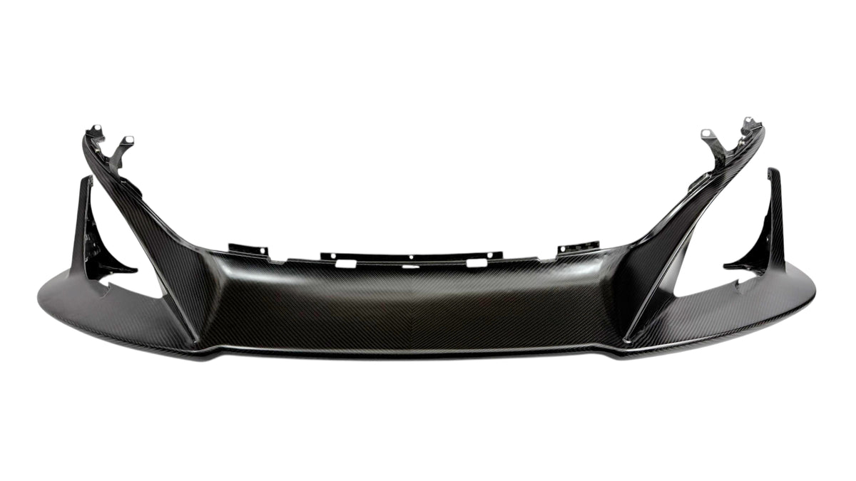 MCLAREN 675LT FRONT CARBON FIBRE BUMPER SPLITTER ASSEMBLY