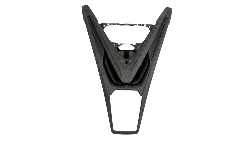 LAMBORGHINI REVULETO CARBON FIBRE DASH CENTRE CONSOLE COVER 47B857573