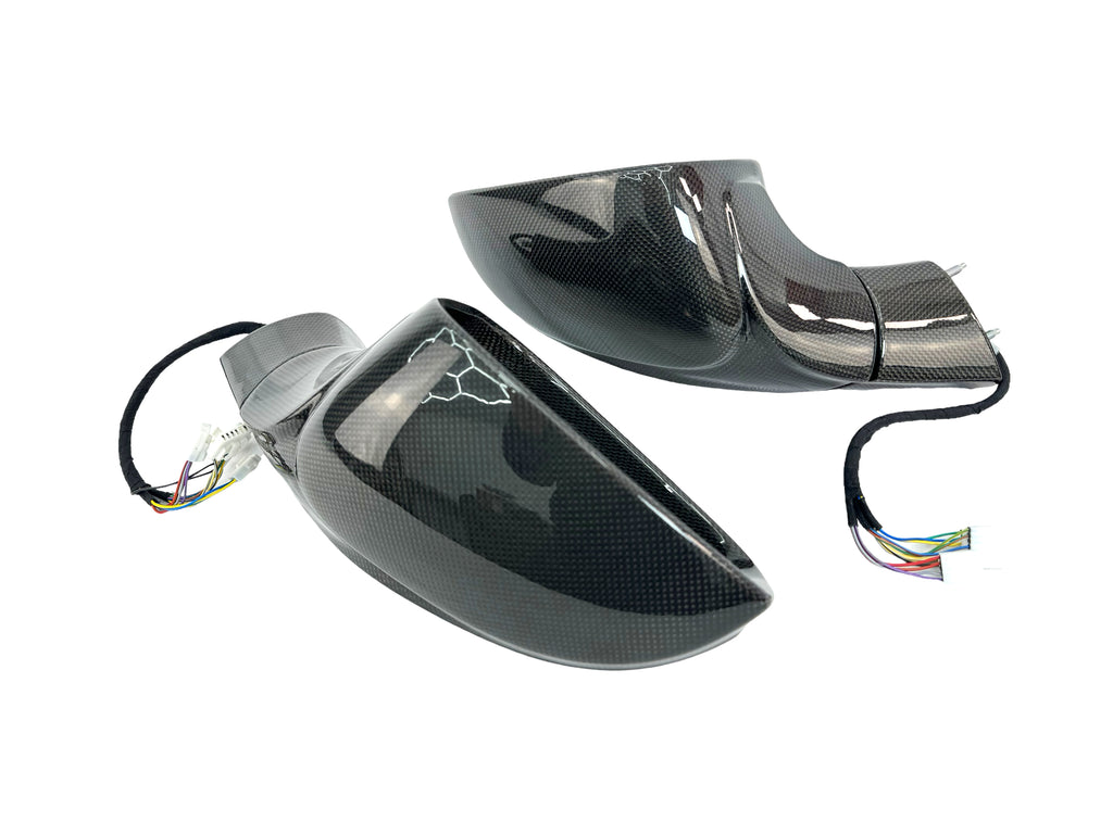 FERRARI CARBON WING MIRROR SET - FITS 458/ F8/ 488 MODELS 70002057
