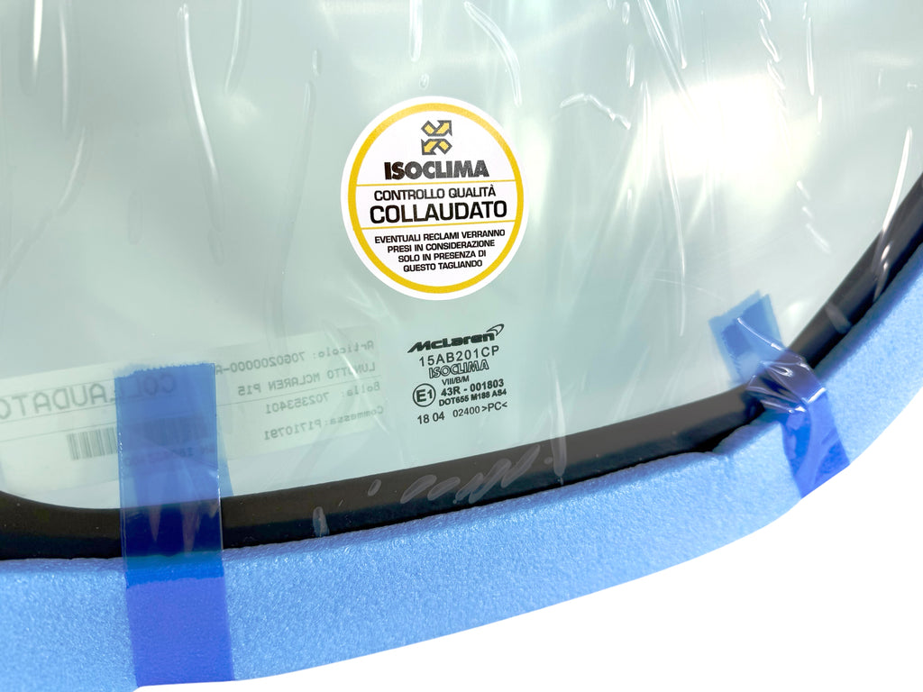 MCLAREN SENNA REAR PERSPEX WINDOW 15AB201CP