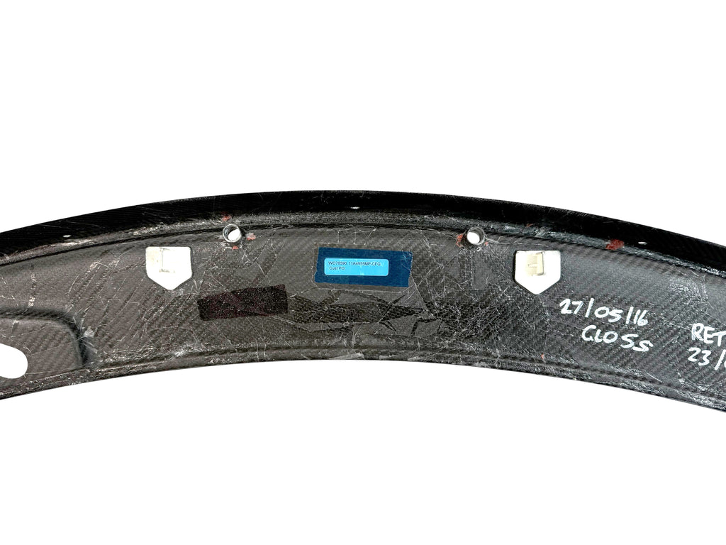 MCLAREN MSO 650S 675LT GLOSS CARBON FIBRE SCUTTLE PANEL 11A4955MP-CFG