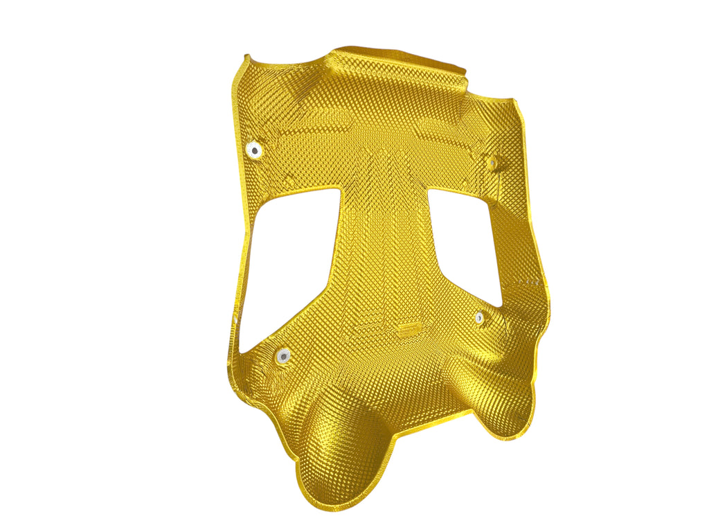 MCLAREN 675LT MSO GOLD UPPER EXHAUST HEAT SHIELD 11E0195RP