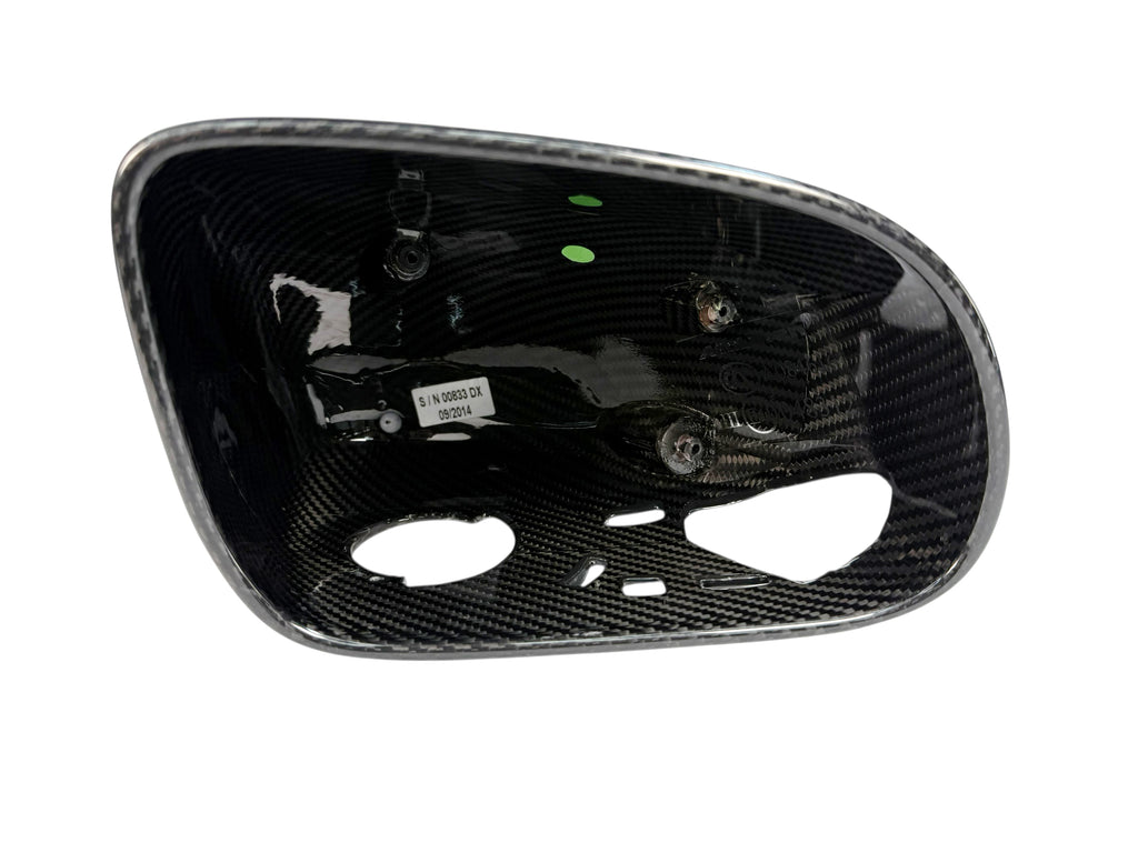 MCLAREN 12C/ 650S/ P1 MSO CARBON FIBRE RIGHT MIRROR CAP 11AA034MP