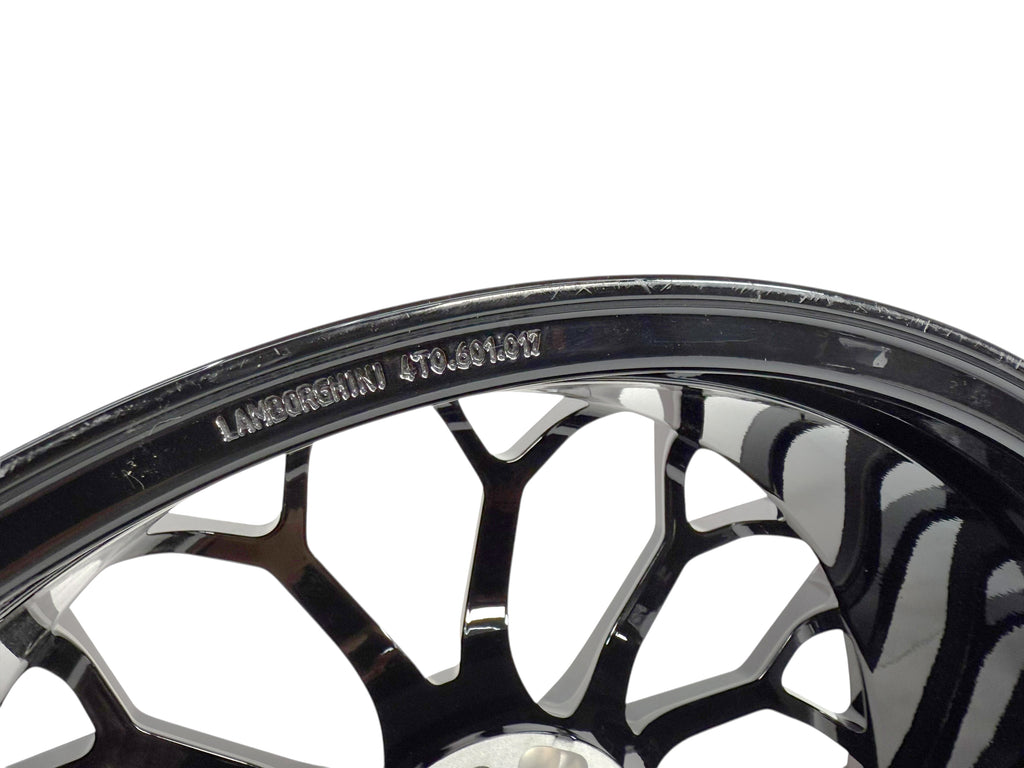 LAMBORGHINI HURACAN NARVI PERFORMANTE FRONT WHEEL BLACK 8.5J X 20" 4T0601017AN