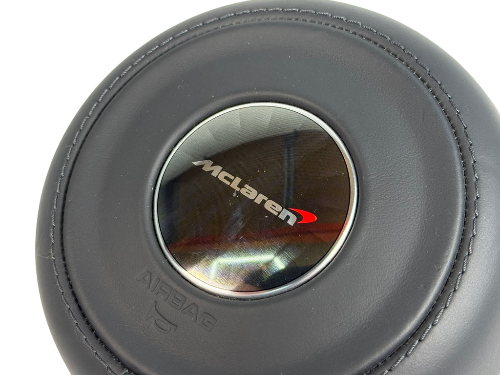 MCLAREN LEATHER RED LOGO STEERING AIRBAG 14NB299CP 14ABB00102