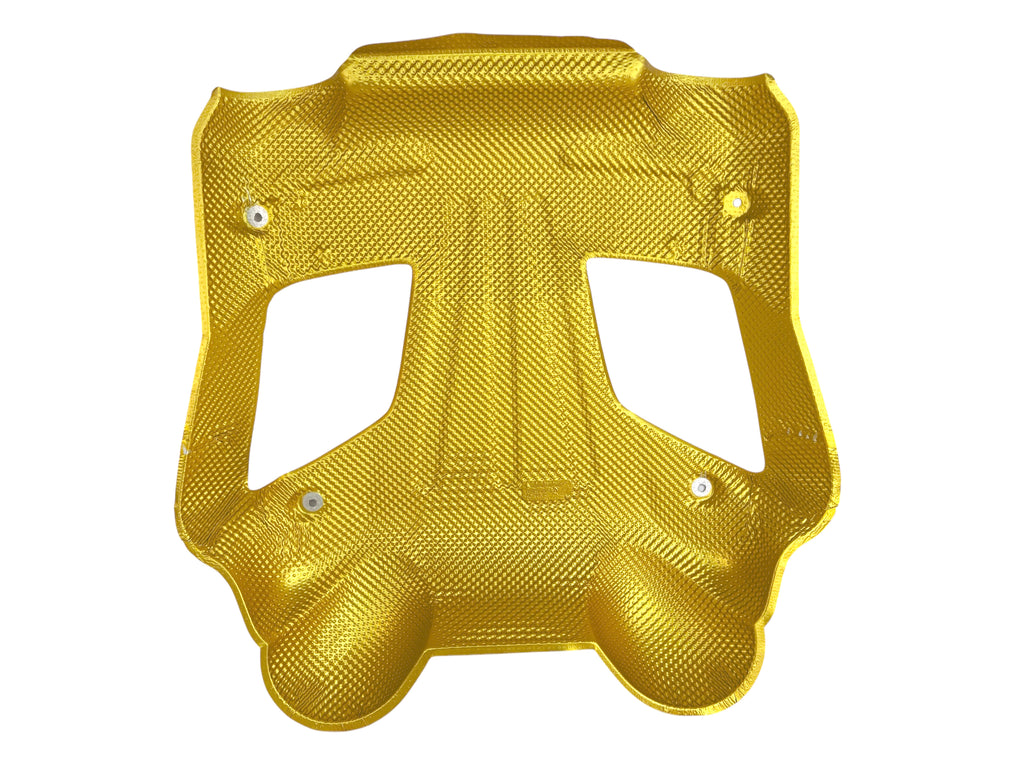 MCLAREN 675LT MSO GOLD UPPER EXHAUST HEAT SHIELD 11E0195RP