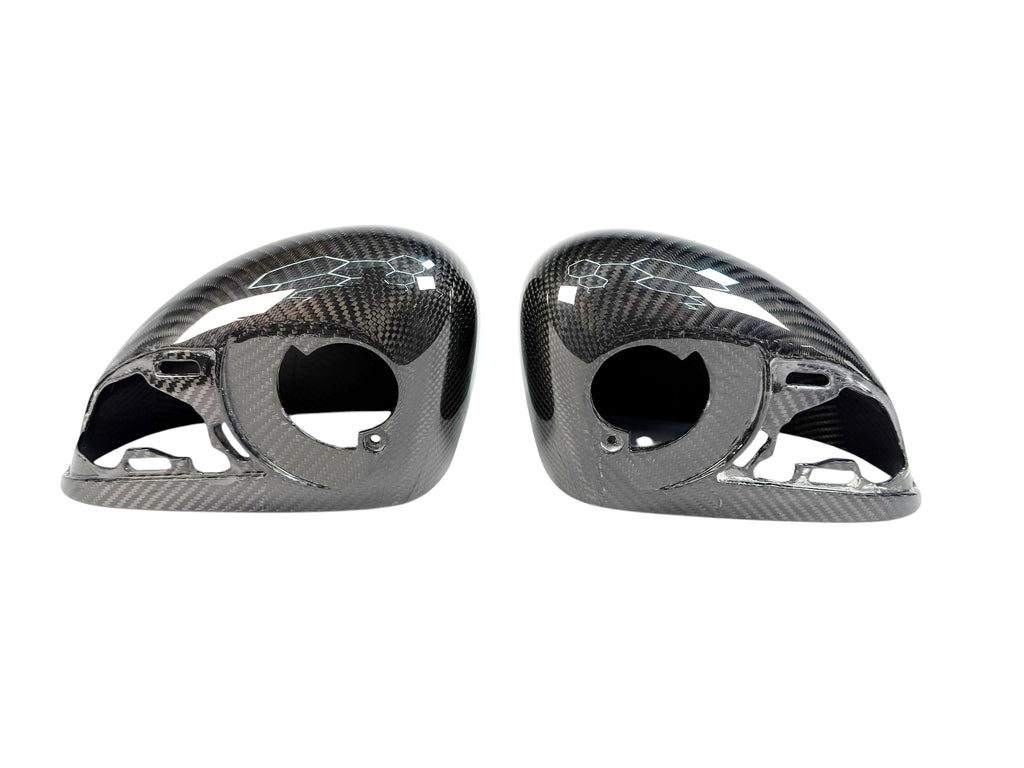 MCLAREN 12C/ 650S/ P1 CARBON FIBRE MIRROR CAPS COVERS KIT 11AA034MP 11AA035MP