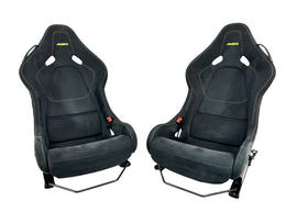 MCLAREN P1 MSO BLACK ALCANTARA CARBON RACING SEATS 13NA345RP
