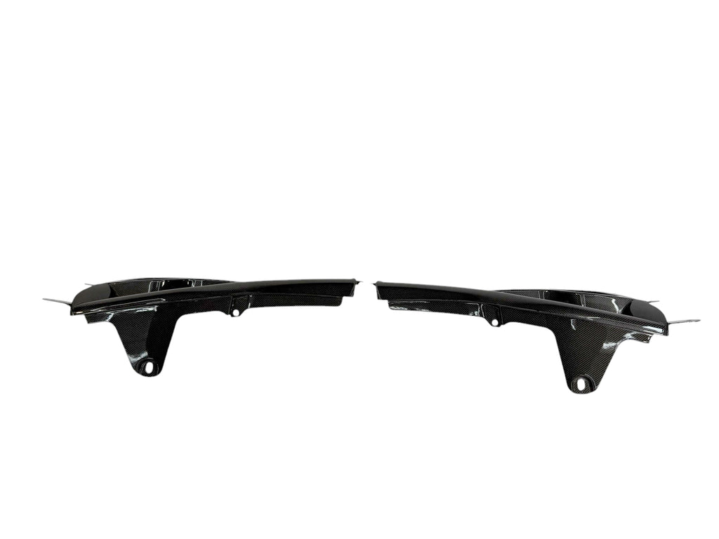 FERRARI 458 CARBON FIBRE REAR FOG LIGHT SURROUND 83600100 RH and 83600200 LH