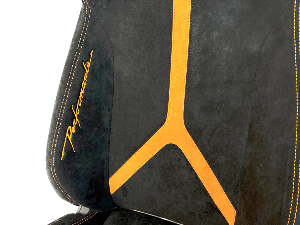 LAMBORGHINI HURACAN PERFORMANTE COMFORT SEATS BLACK/ ORANGE 4T0882011B/ 4T0882012B