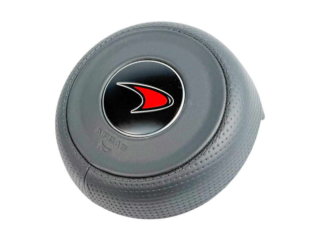 MCLAREN MP4/ 650S LEATHER RED LOGO STEERING AIRBAG 11N1003CP