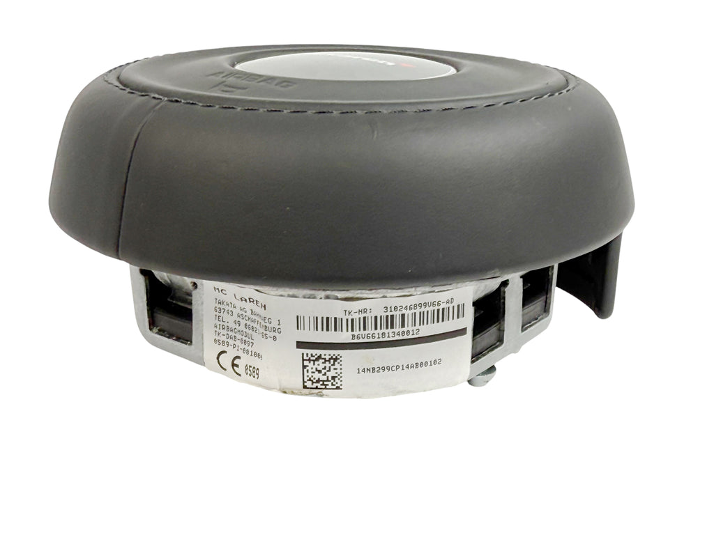 MCLAREN LEATHER RED LOGO STEERING AIRBAG 14NB299CP 14ABB00102