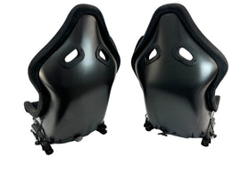 MCLAREN P1 MSO BLACK ALCANTARA CARBON RACING SEATS 13NA345RP