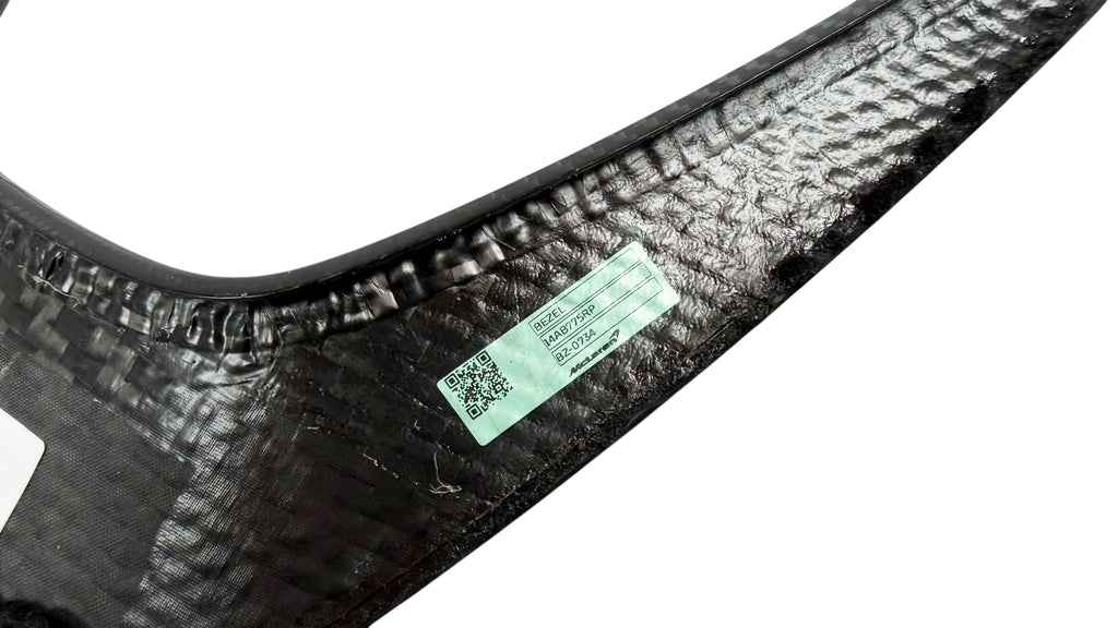 MCLAREN 765LT COUPE MSO CARBON REAR ENGINE BEZEL SURROUND 14AB775RP