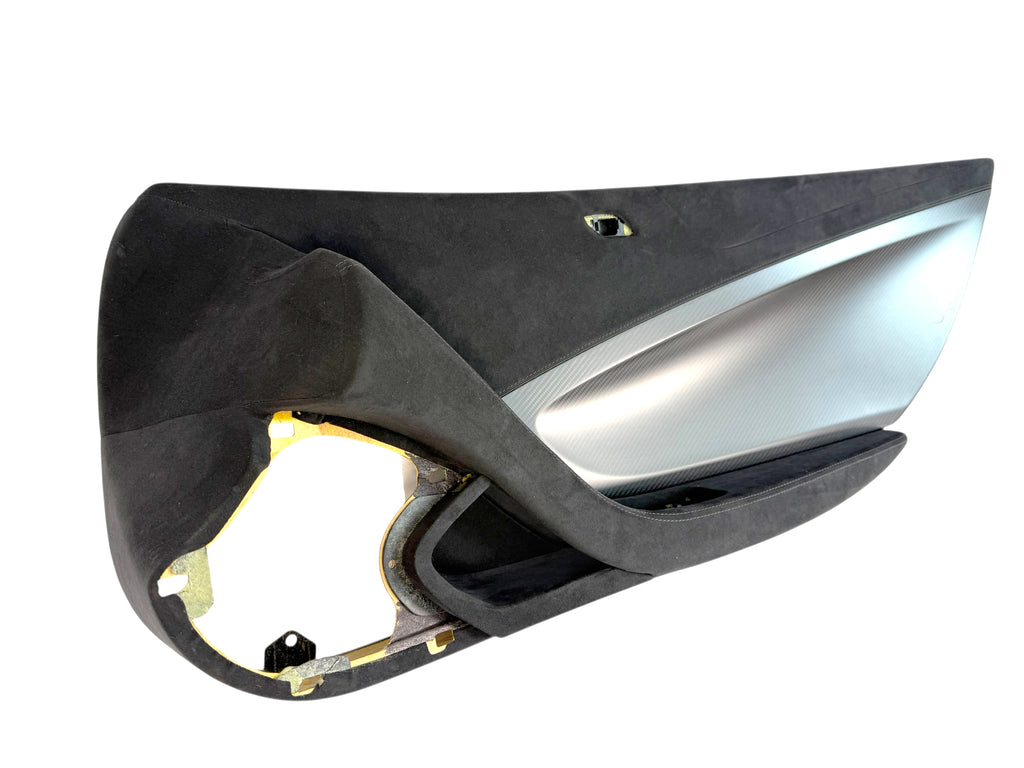 MCLAREN 675LT MSO CARBON/ ALCANTARA DOOR CARD 11N4325RP
