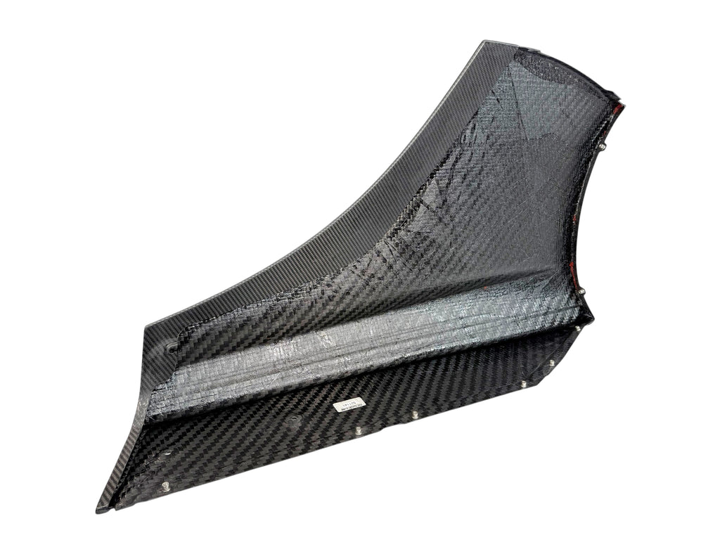 MCLAREN P1 FULL MSO VISIBLE CARBON RIGHT REAR LOWER QUARTER PANEL 12A1360MP
