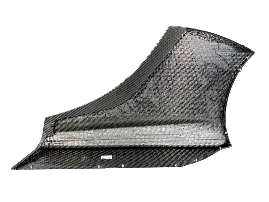 MCLAREN P1 FULL MSO VISIBLE CARBON RIGHT REAR LOWER QUARTER PANEL 12A1360MP