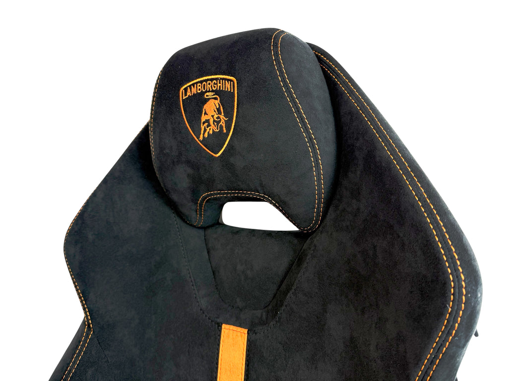 LAMBORGHINI HURACAN PERFORMANTE COMFORT SEATS BLACK/ ORANGE 4T0882011B/ 4T0882012B