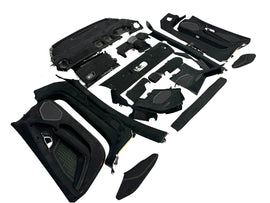 HURACAN PERFORMANTE ALCANTARA INTERIOR KIT - BLACK/ GREEN STITCHING