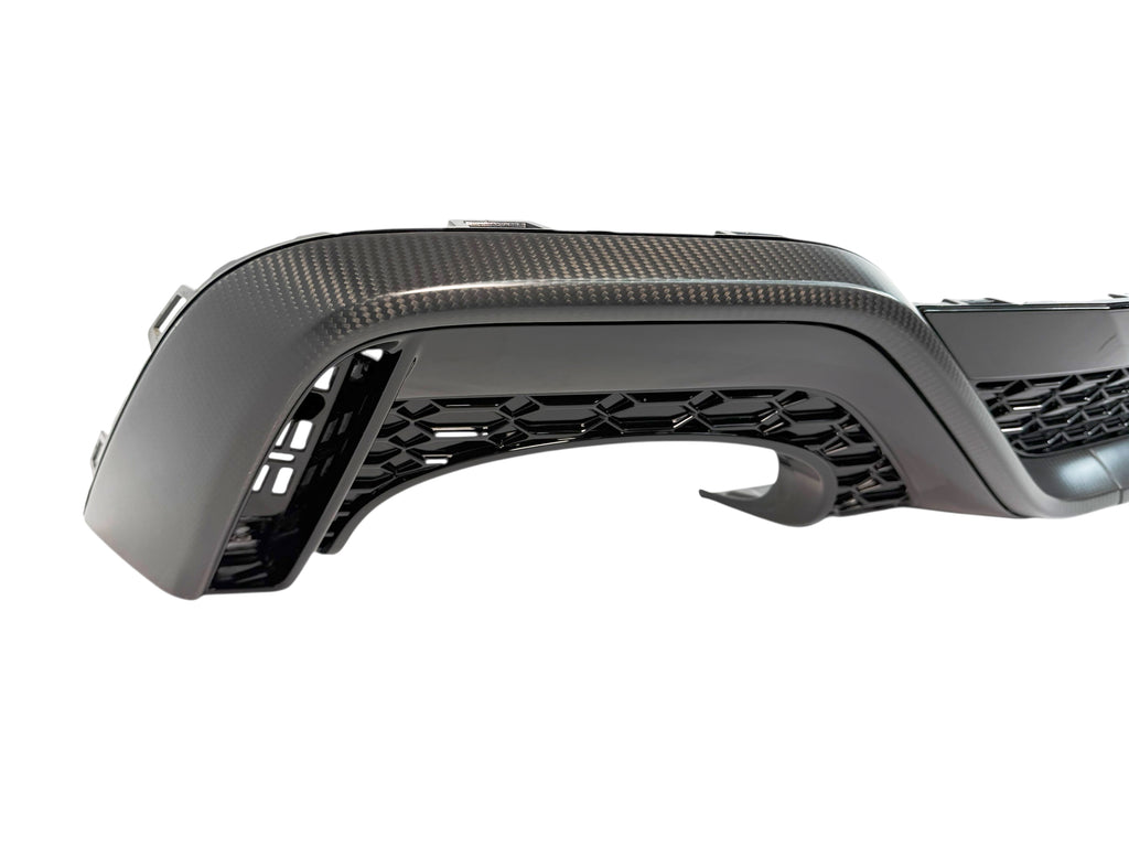 GENUINE AUDI RS6 PERFORMANCE C8 SATIN CARBON REAR DIFFUSER 2020+