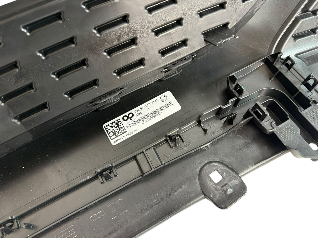 GENUINE AUDI RS6 PERFORMANCE C8 SATIN CARBON REAR DIFFUSER 2020+