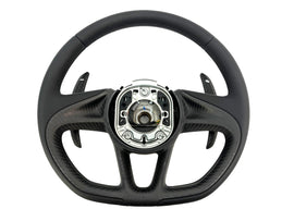 MCLAREN 720S SMOOTH LEATHER/ CARBON STEERING WHEEL 14NA333MP-14SW244