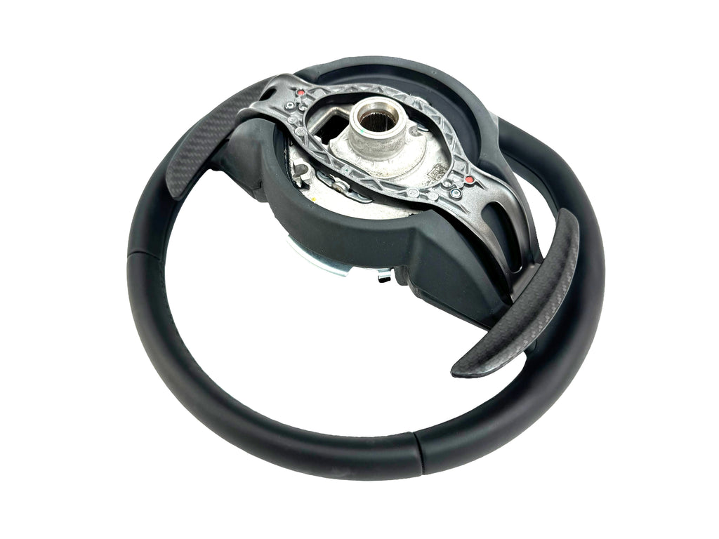 MCLAREN 720S SMOOTH LEATHER/ CARBON STEERING WHEEL 14NA333MP-14SW244