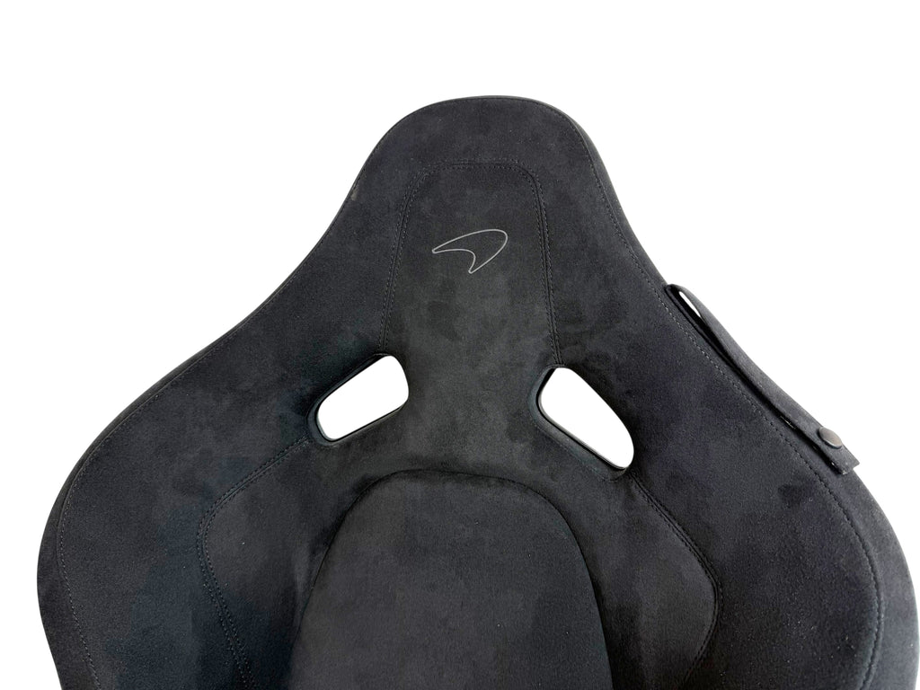 MCLAREN 720S/ 750S MSO BLACK ALCANTARA CARBON RACING SEATS 14NA035CP/ 14NA033CP