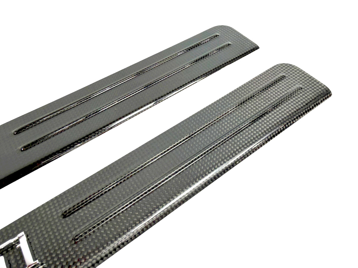 FERRARI 488/ F8 CARBON ENTRANCE SILLS KICK PLATES - PAIR 86538200