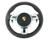 Load image into Gallery viewer, PORSCHE 991.1 GT3 ALCANTARA STEERING WHEEL GREY WITH AIRBAG COMPLETE