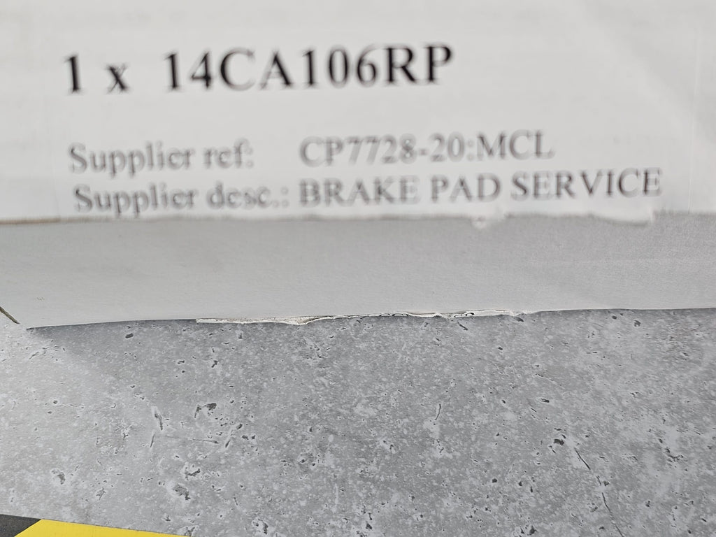 MCLAREN 765LT FRONT CERAMIC BRAKE PADS SET 14CA106RP