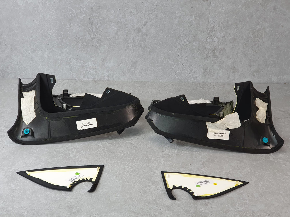 MCLAREN 600LT, COMPLETE UPPER REAR TRIM PANEL SET 13NA517MP