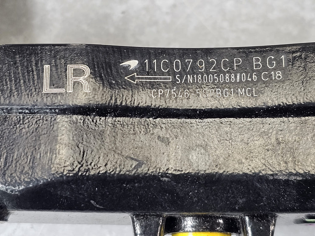 MCLAREN CERAMIC REAR LEFT (LH) CALIPER BLACK 11C0792CP.BG1