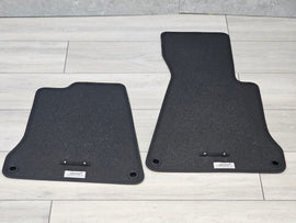 MCLAREN  MP4-12C 650S 675LT  LHD BLACK FLOOR INTERIOR MATS CARPETS 11N3639CP