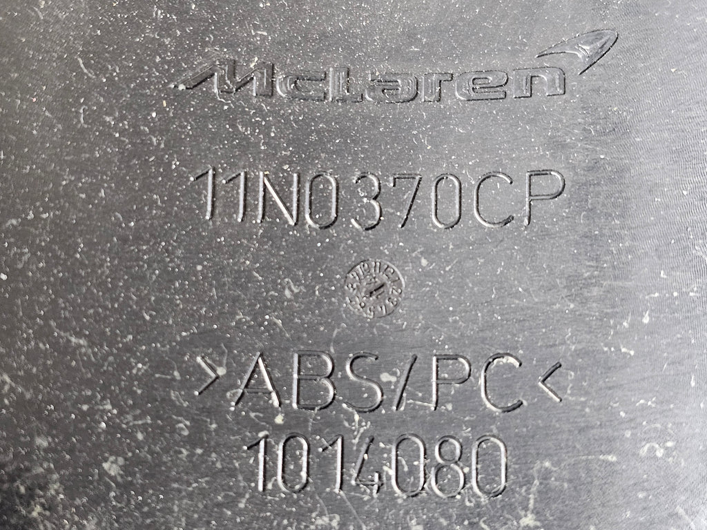 MCLAREN 675LT ALCANTARA DASH SPEEDOMETER COVER TRIM 11N0370CP