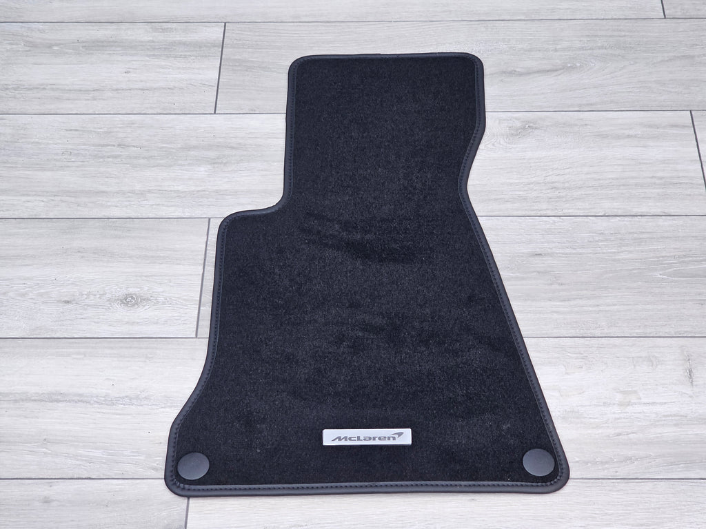 MCLAREN MP4-12C 540C 650S LHD BLACK FLOOR INTERIOR PASSENGER MAT 11N3639CP-2001.02