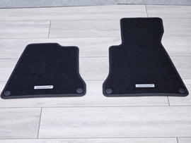 MCLAREN  MP4-12C 650S 675LT  LHD BLACK FLOOR INTERIOR MATS CARPETS 11N3639CP