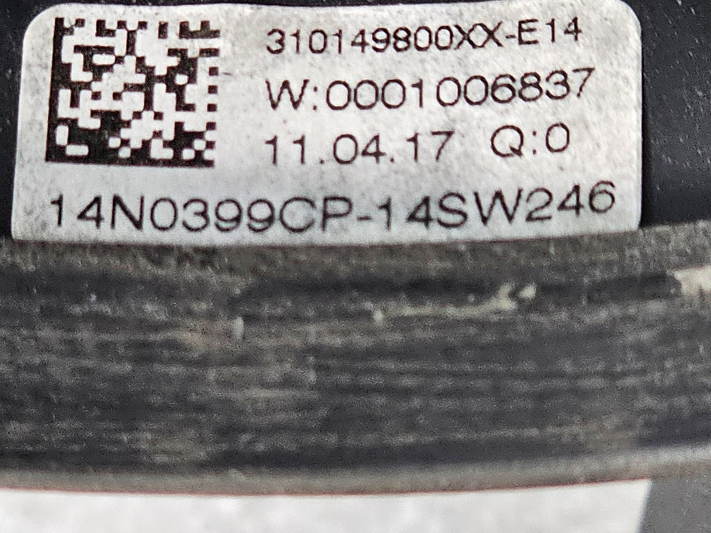 MCLAREN 720S LEATHER/ CARBON STEERING WHEEL ORANGE STITCHING 14N0399CP-14SW246